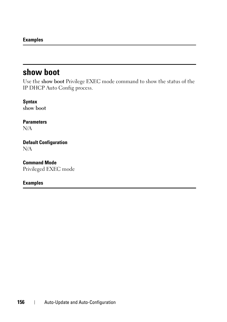 Show boot | Dell PowerEdge VRTX User Manual | Page 156 / 832