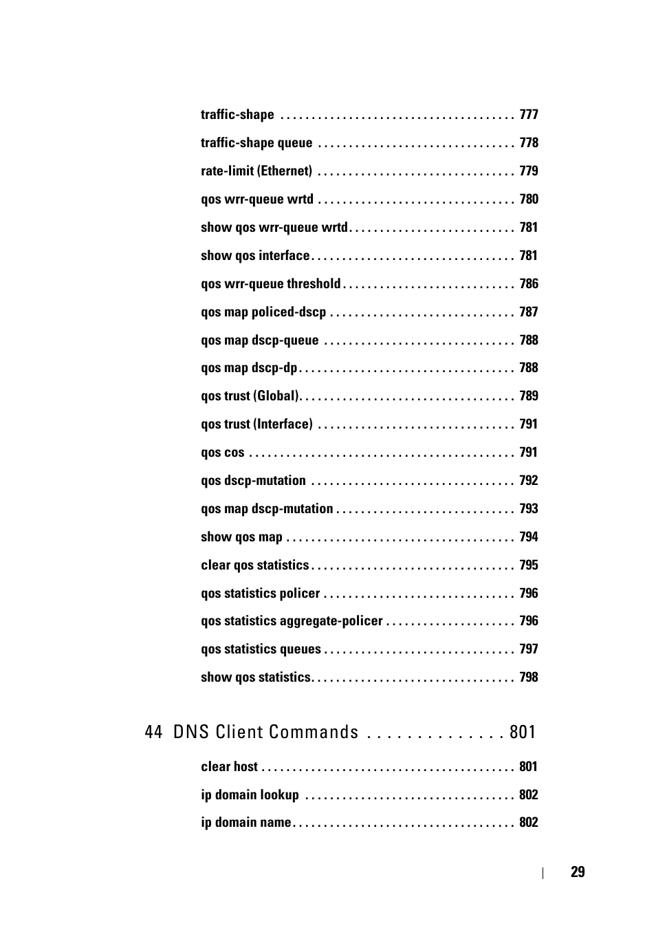 44 dns client commands | Dell PowerEdge VRTX User Manual | Page 29 / 832