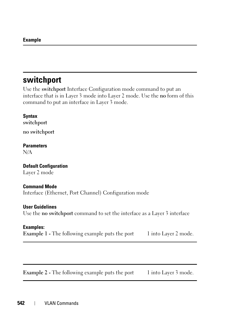 Switchport | Dell PowerEdge VRTX User Manual | Page 542 / 832
