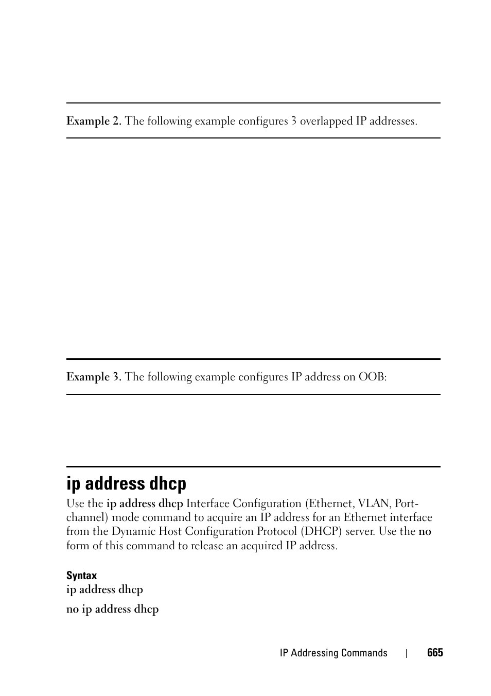 Ip address dhcp | Dell PowerEdge VRTX User Manual | Page 665 / 832