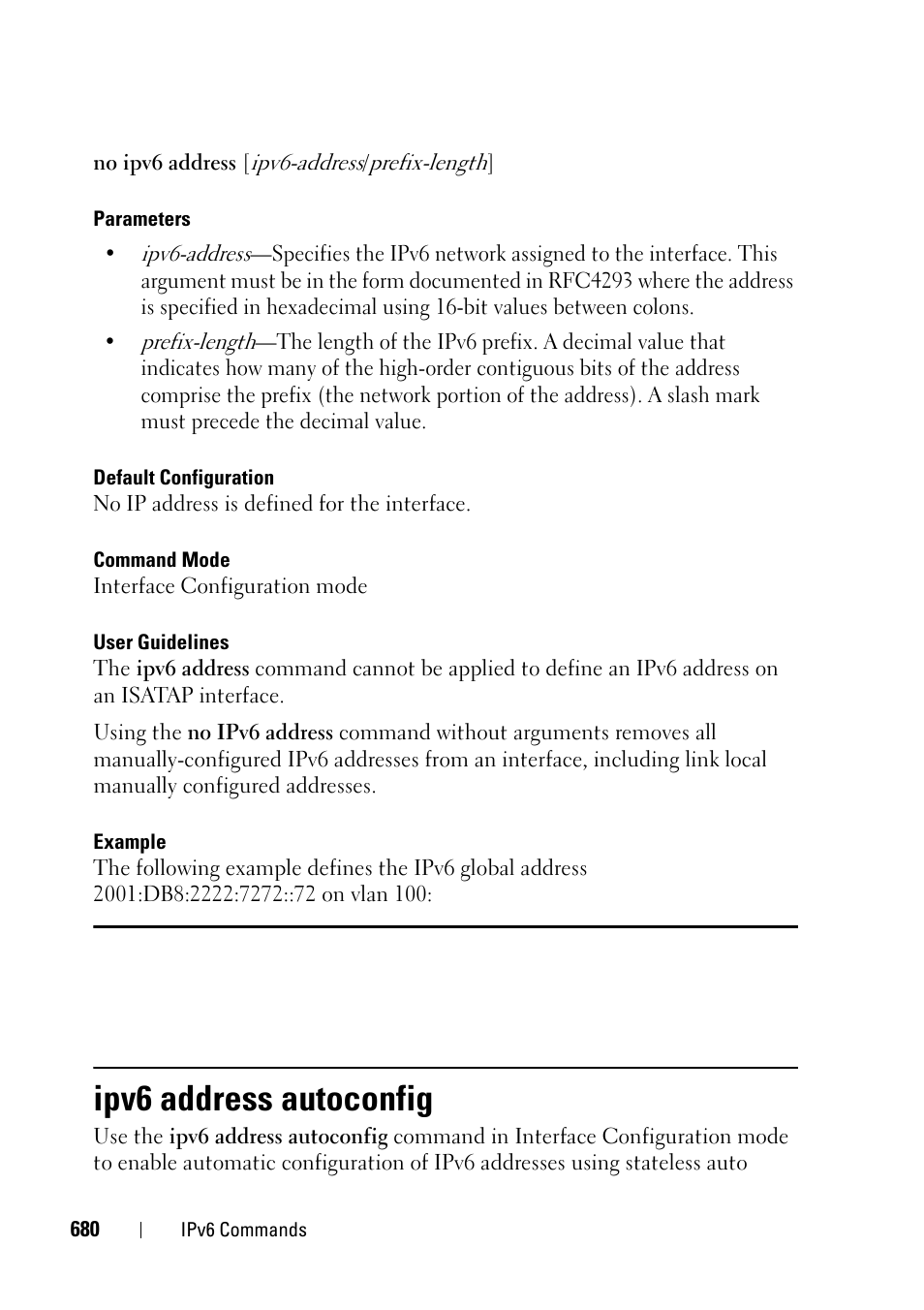 Ipv6 address autoconfig | Dell PowerEdge VRTX User Manual | Page 680 / 832