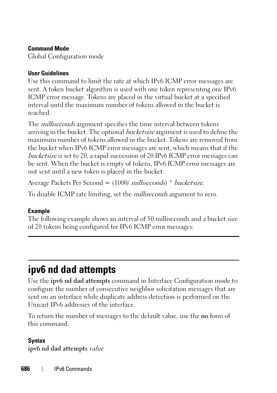 Ipv6 nd dad attempts | Dell PowerEdge VRTX User Manual | Page 686 / 832