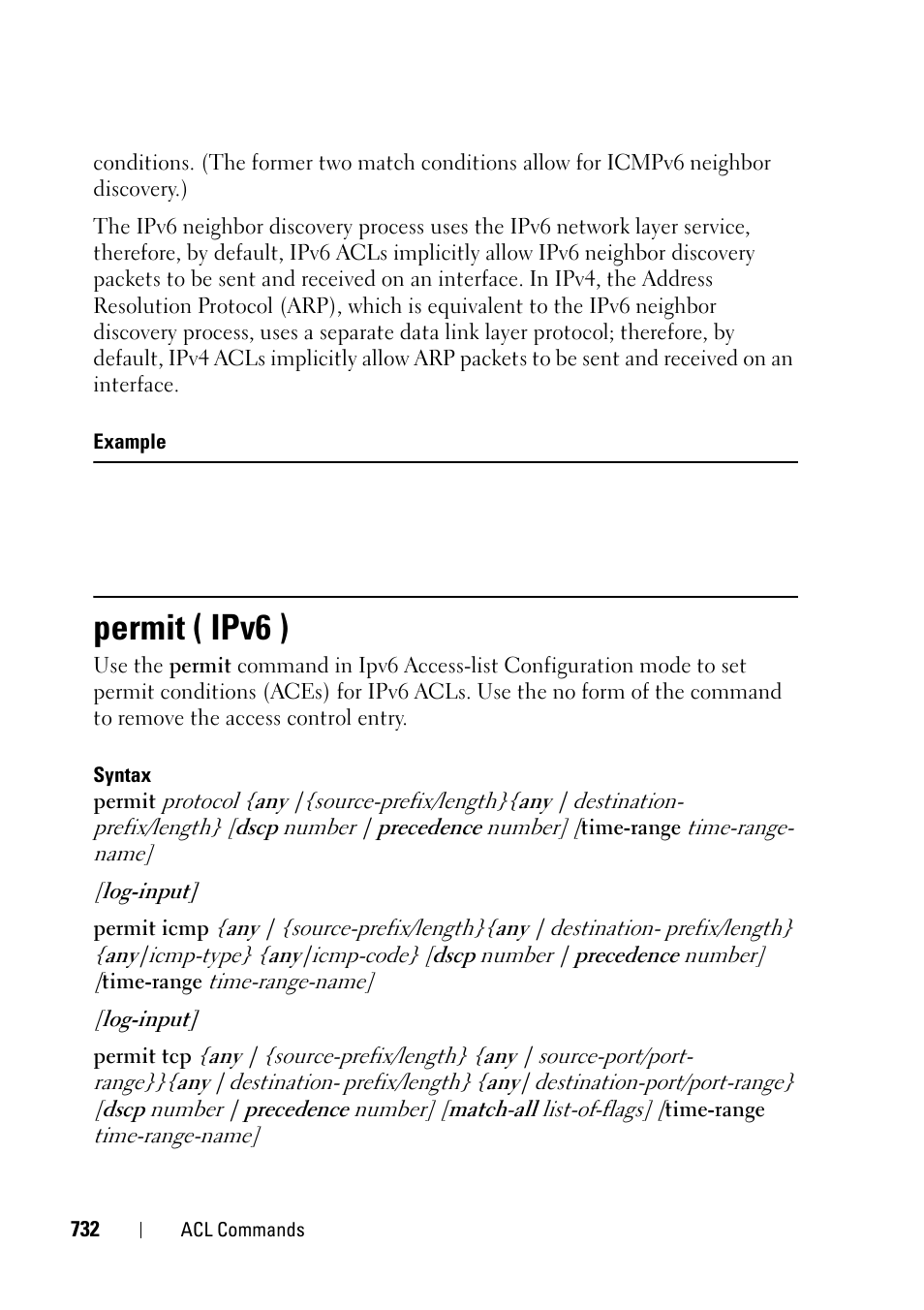 Permit ( ipv6 ) | Dell PowerEdge VRTX User Manual | Page 732 / 832