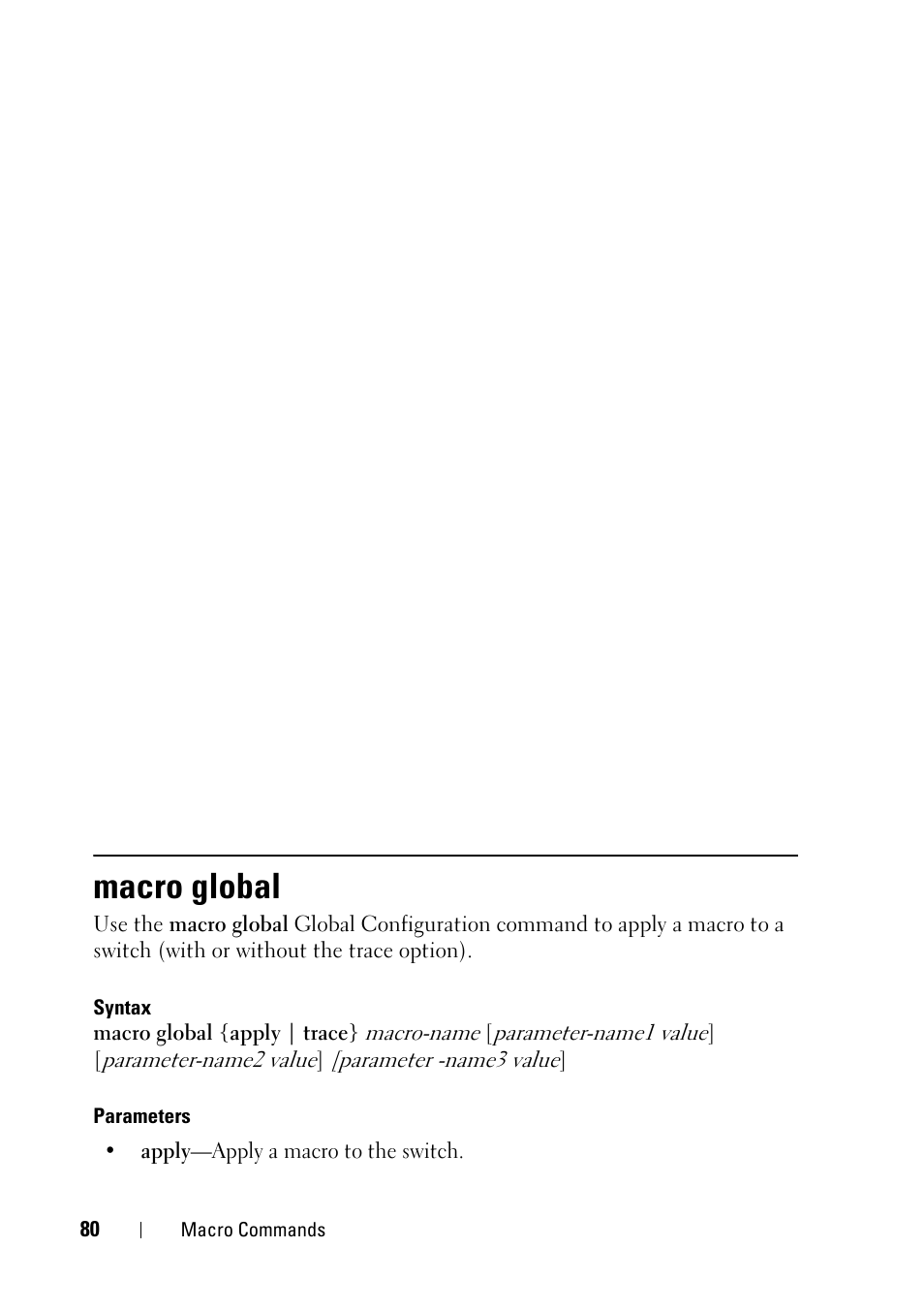 Macro global | Dell PowerEdge VRTX User Manual | Page 80 / 832