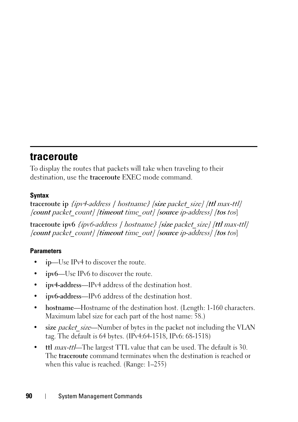 Traceroute | Dell PowerEdge VRTX User Manual | Page 90 / 832