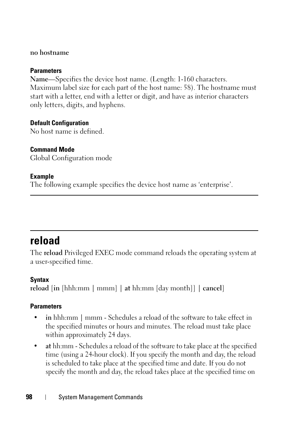 Reload | Dell PowerEdge VRTX User Manual | Page 98 / 832