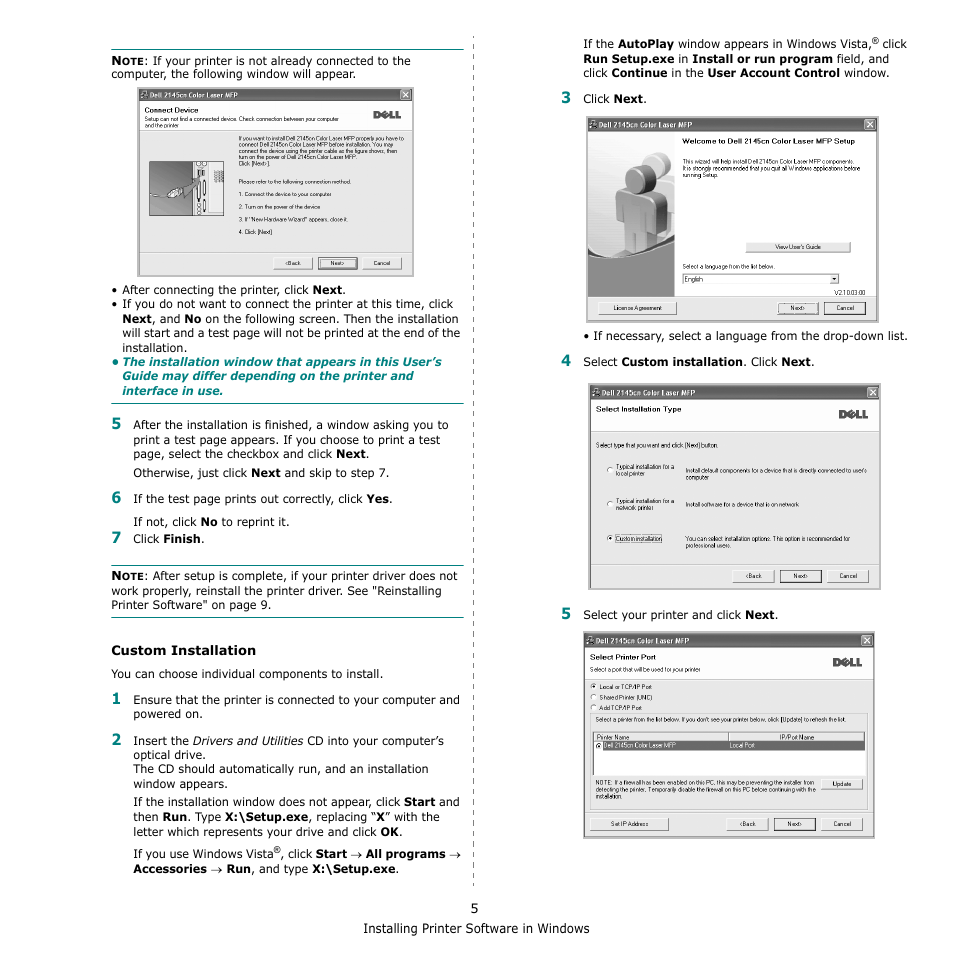 Dell 2145cn Multifunction Color Laser Printer User Manual | Page 104 / 141