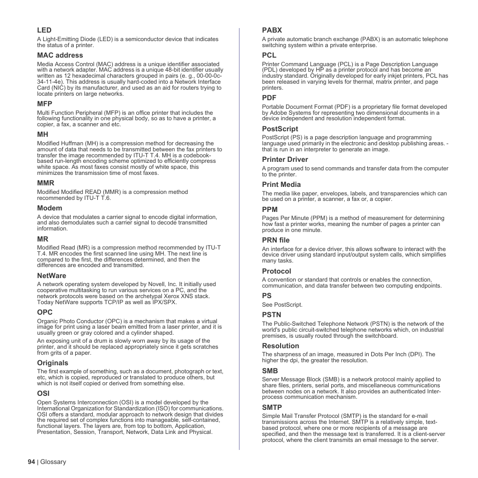 Dell 2145cn Multifunction Color Laser Printer User Manual | Page 94 / 141