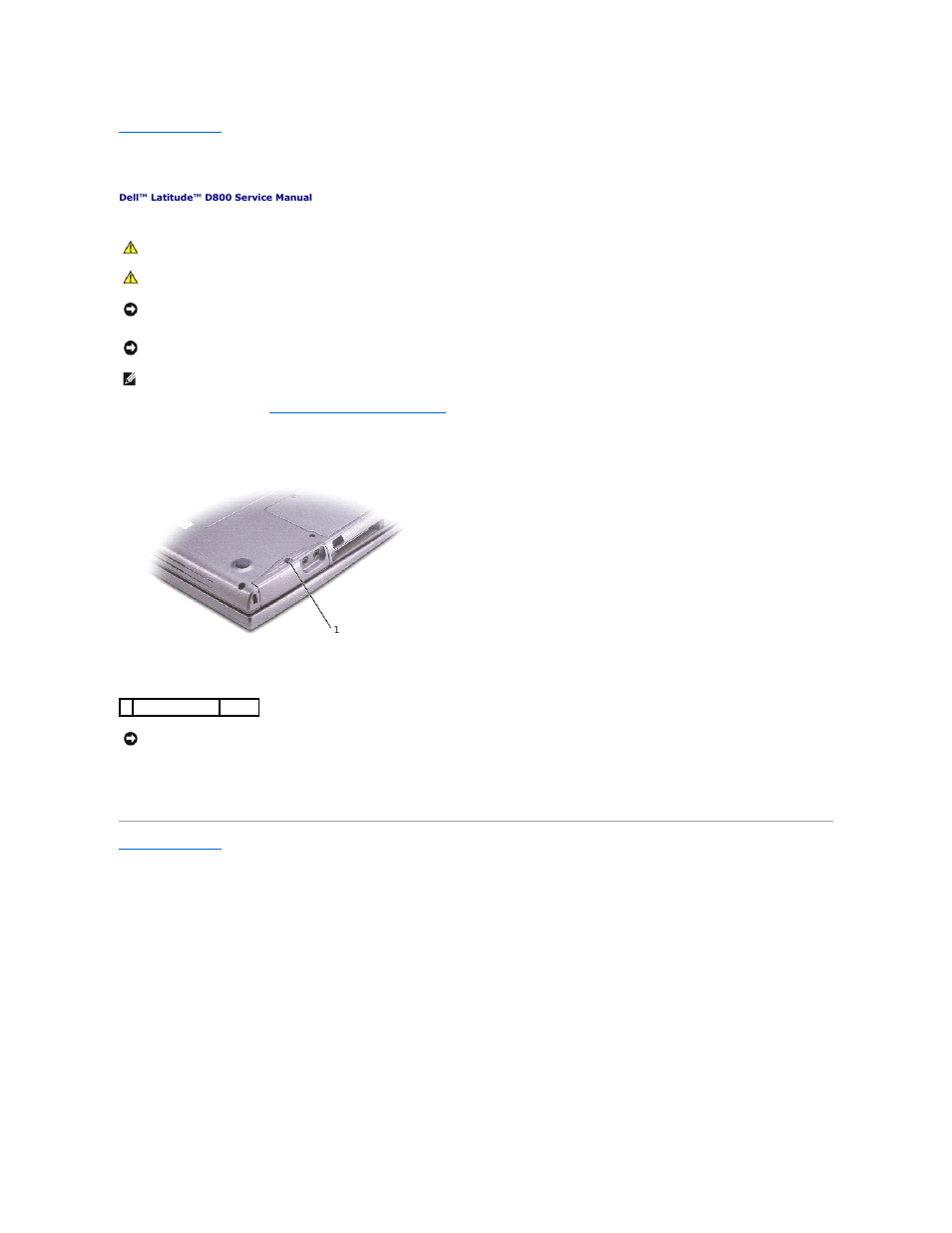 Hard drive | Dell Latitude D800 User Manual | Page 19 / 48