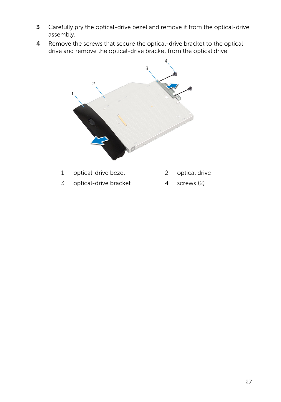 Dell Inspiron 20 (3048, Early 2014) User Manual | Page 27 / 85