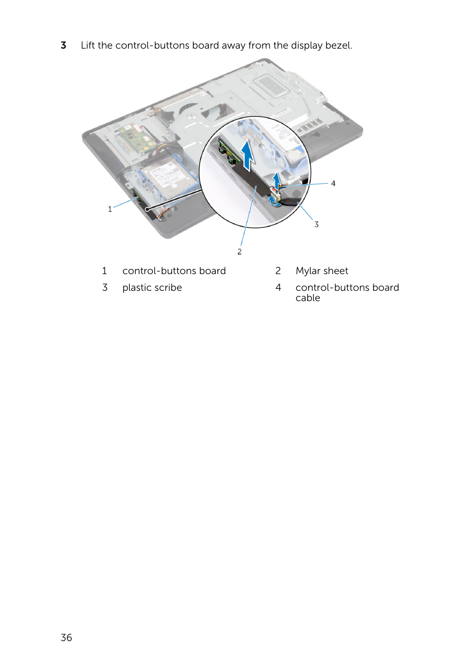 Dell Inspiron 20 (3048, Early 2014) User Manual | Page 36 / 85