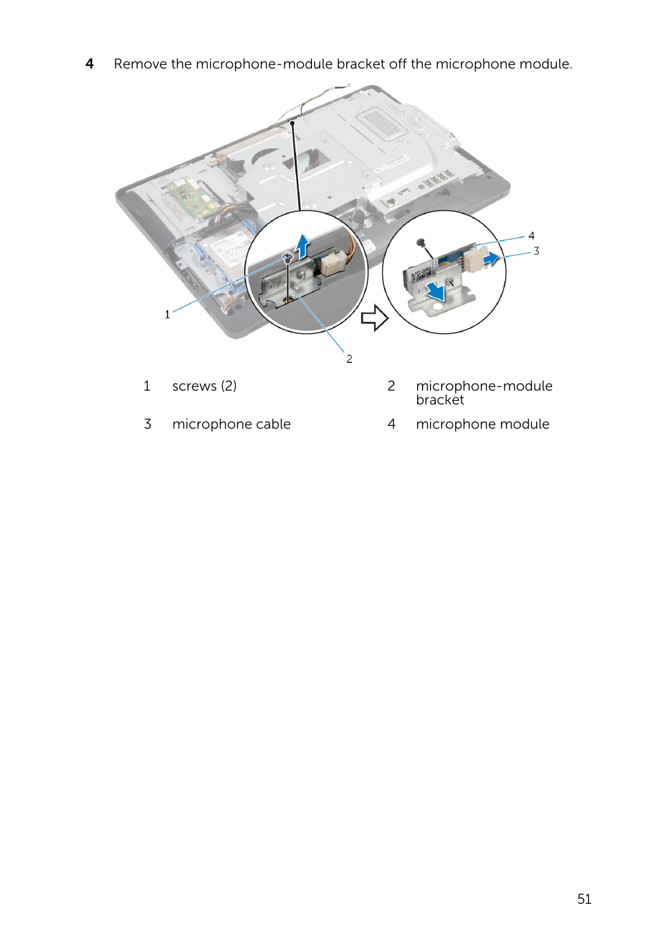 Dell Inspiron 20 (3048, Early 2014) User Manual | Page 51 / 85