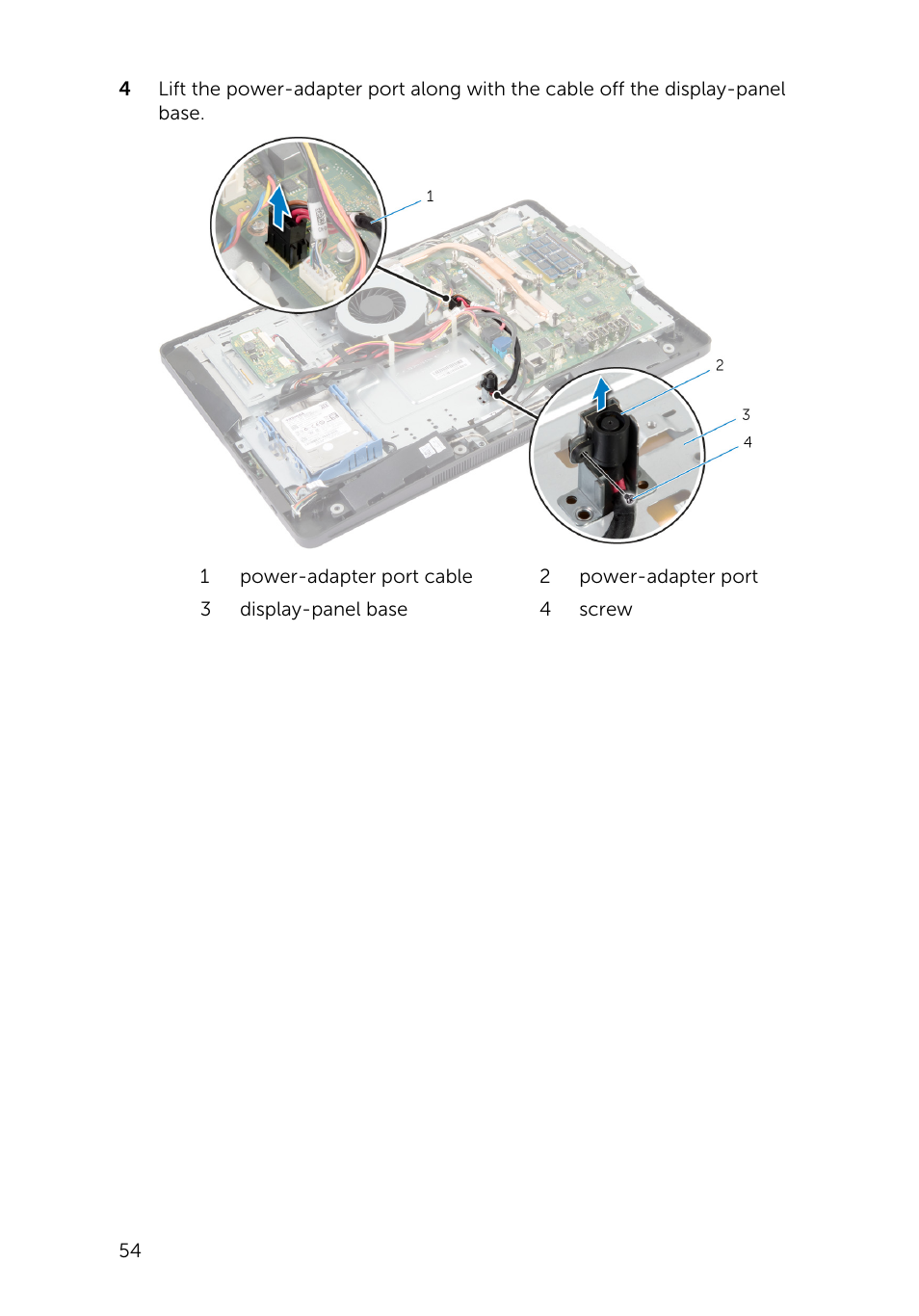 Dell Inspiron 20 (3048, Early 2014) User Manual | Page 54 / 85
