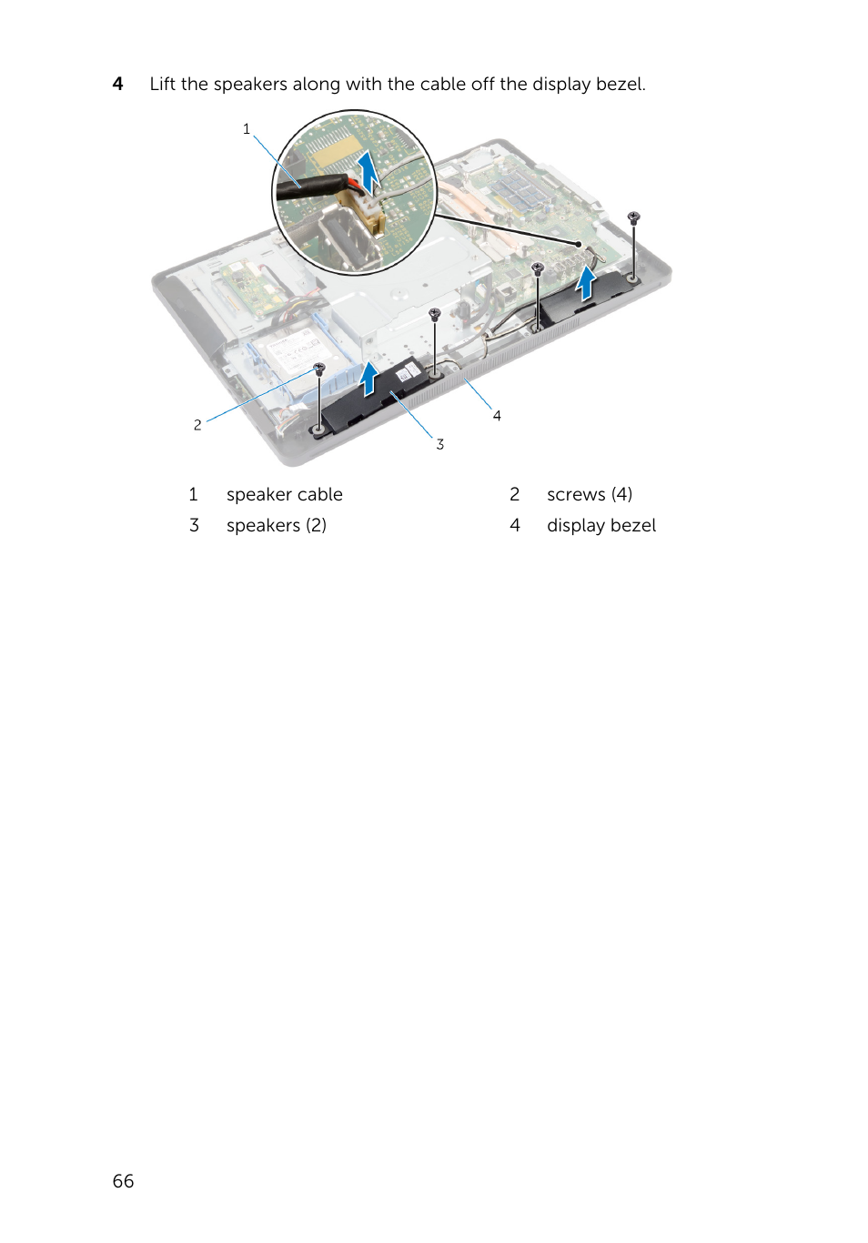 Dell Inspiron 20 (3048, Early 2014) User Manual | Page 66 / 85