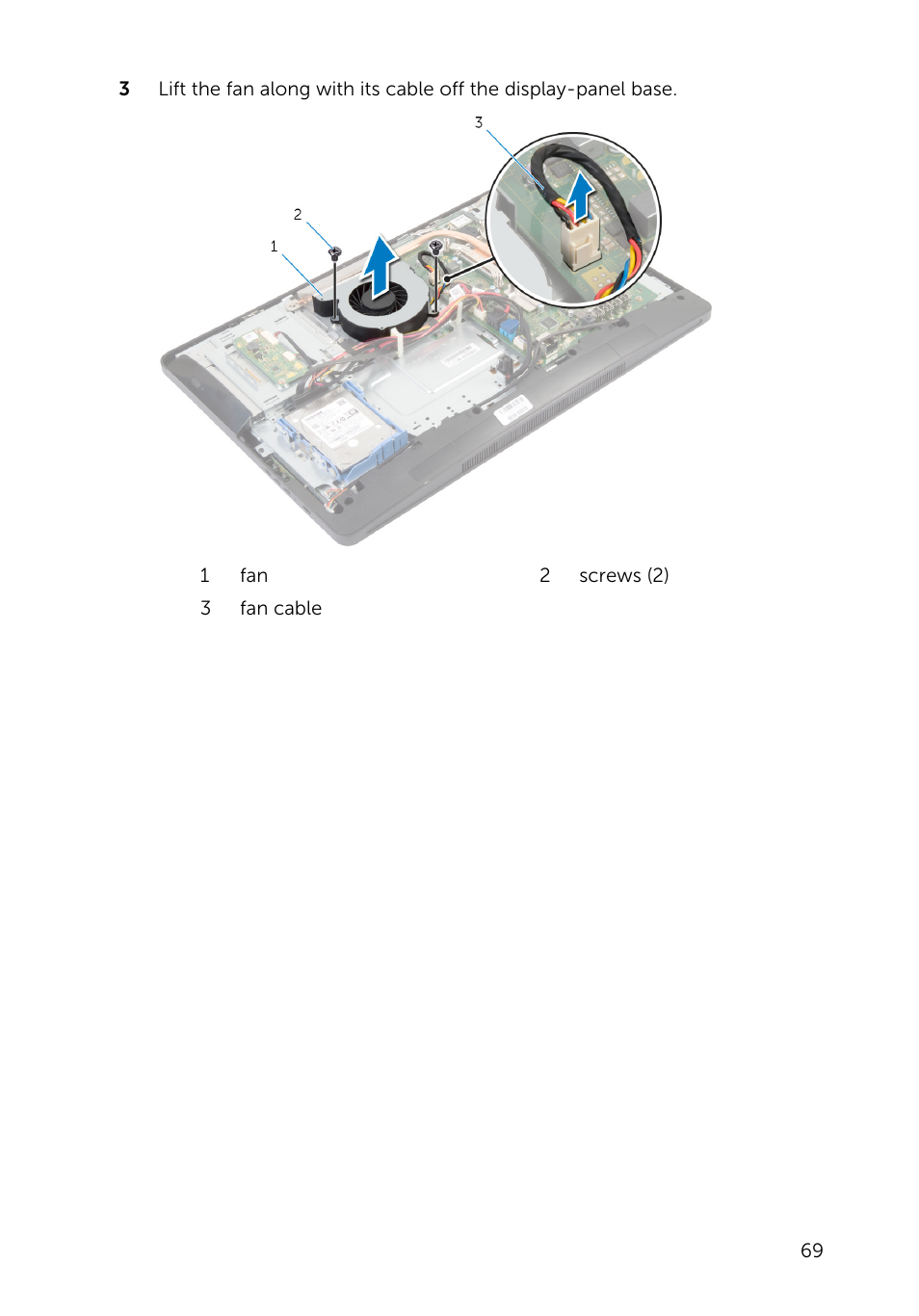 Dell Inspiron 20 (3048, Early 2014) User Manual | Page 69 / 85