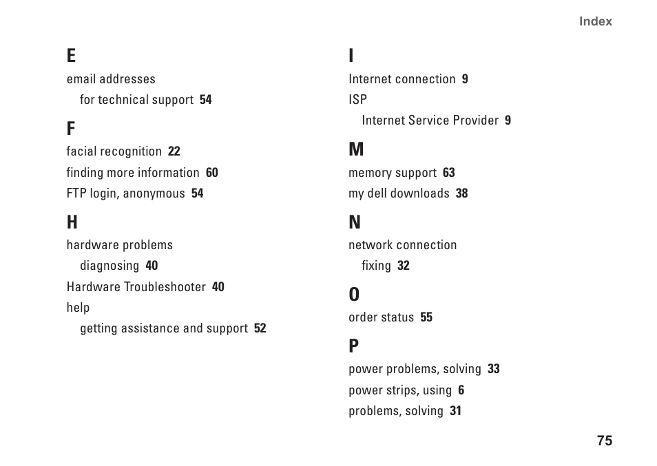 Dell Studio XPS 1645 (Late 2009) User Manual | Page 77 / 80