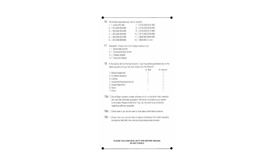 Bose 151 User Manual | Page 15 / 17