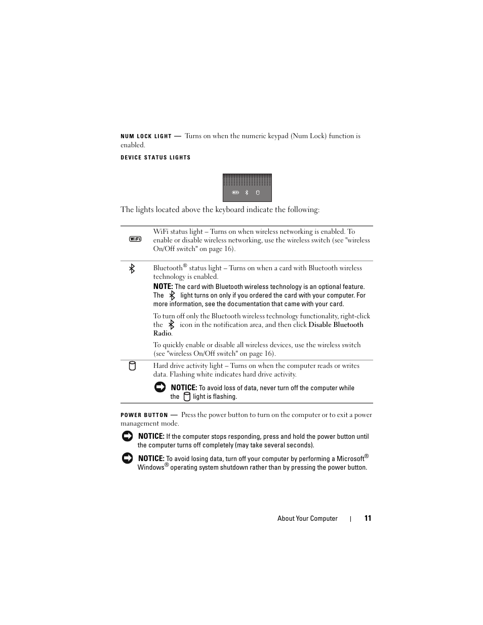 Dell Studio 1735 (Mid 2008) User Manual | Page 11 / 64