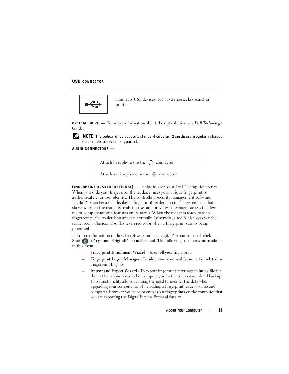 Dell Studio 1735 (Mid 2008) User Manual | Page 13 / 64