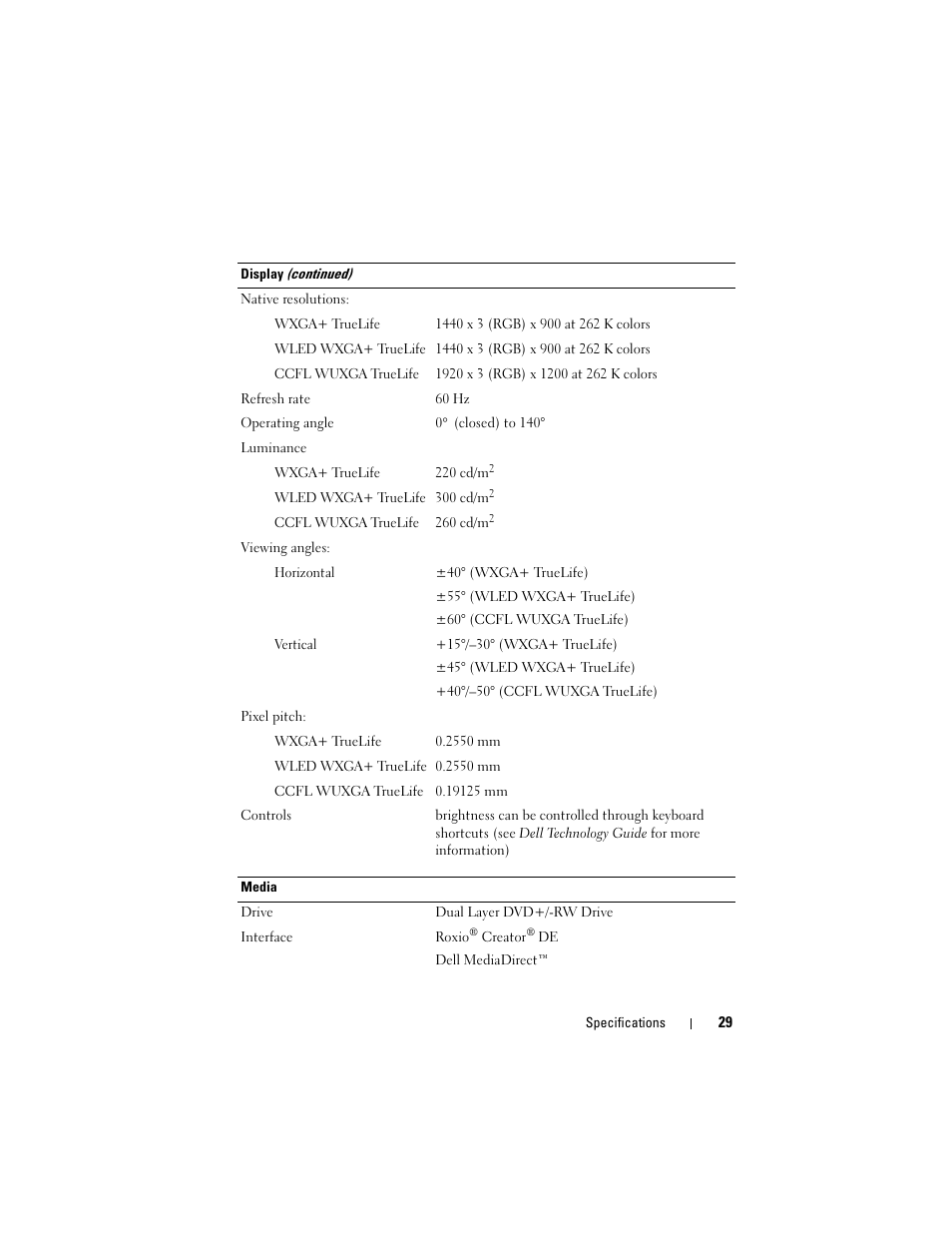 Dell Studio 1735 (Mid 2008) User Manual | Page 29 / 64