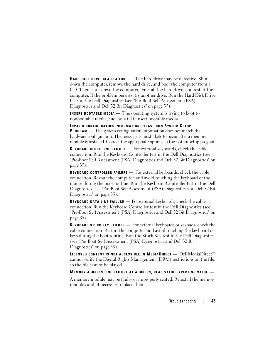 Dell Studio 1735 (Mid 2008) User Manual | Page 43 / 64