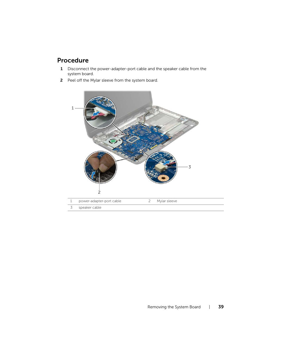 Procedure | Dell Inspiron 17R (5737, Mid 2013) User Manual | Page 39 / 71