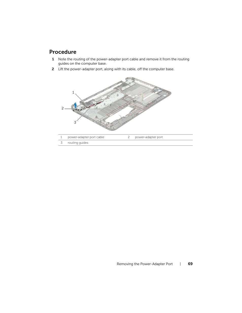 Procedure | Dell Inspiron 17R (5737, Mid 2013) User Manual | Page 69 / 71