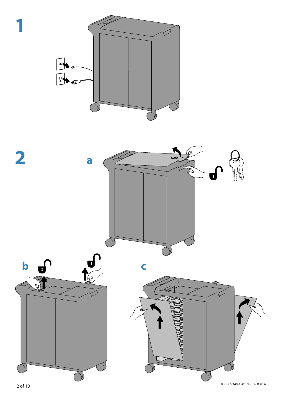 Dell Mobile Computing Cart (Managed) User Manual | Page 2 / 10