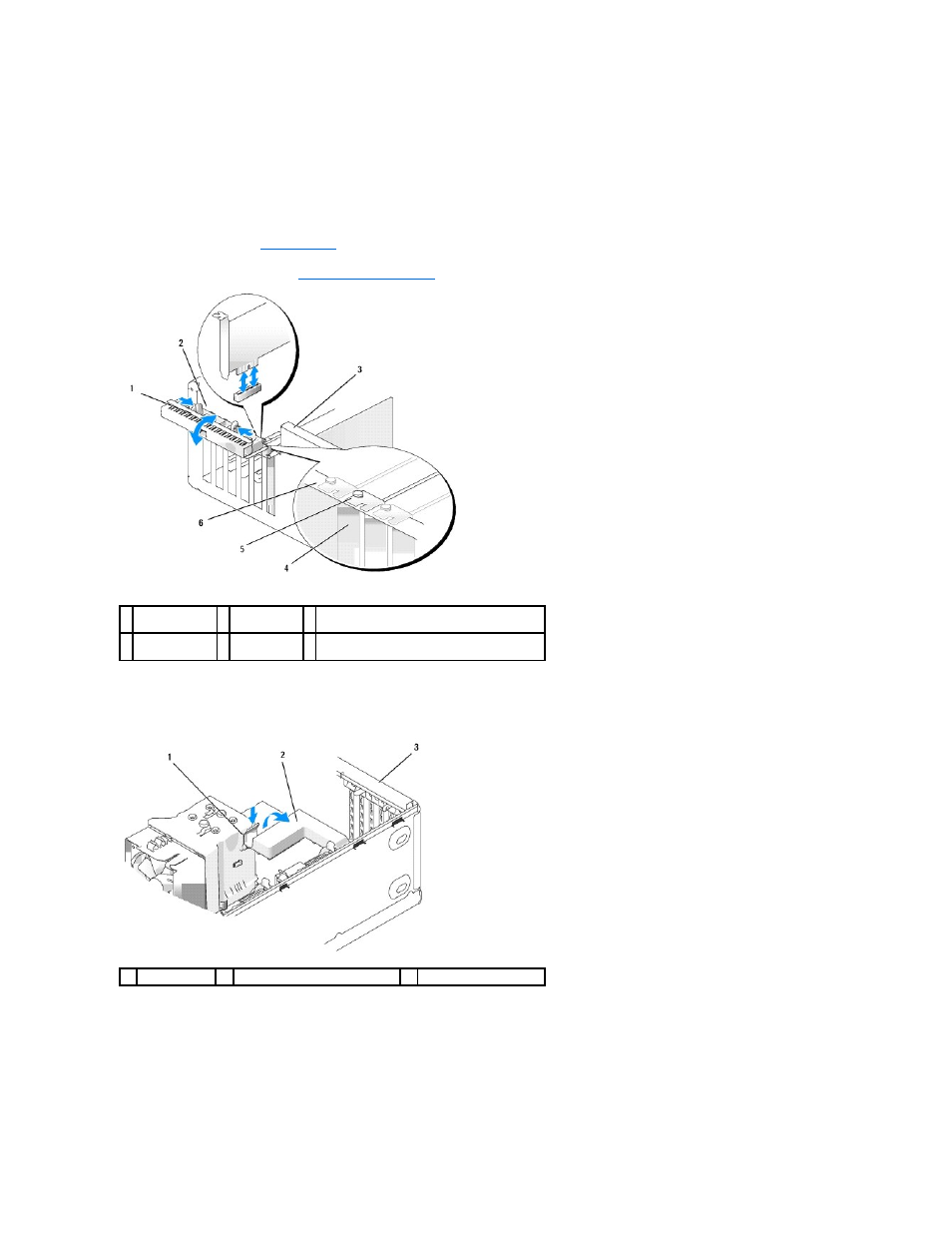 Removing a, Pci express card | Dell XPS 410 (Mid 2007) User Manual | Page 24 / 63