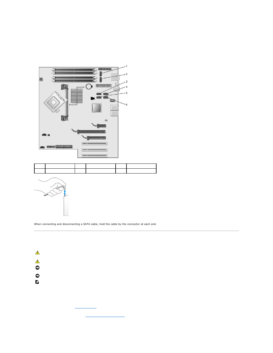 Hard drive, General installation guidelines, Removing a hard drive | Dell XPS 410 (Mid 2007) User Manual | Page 28 / 63