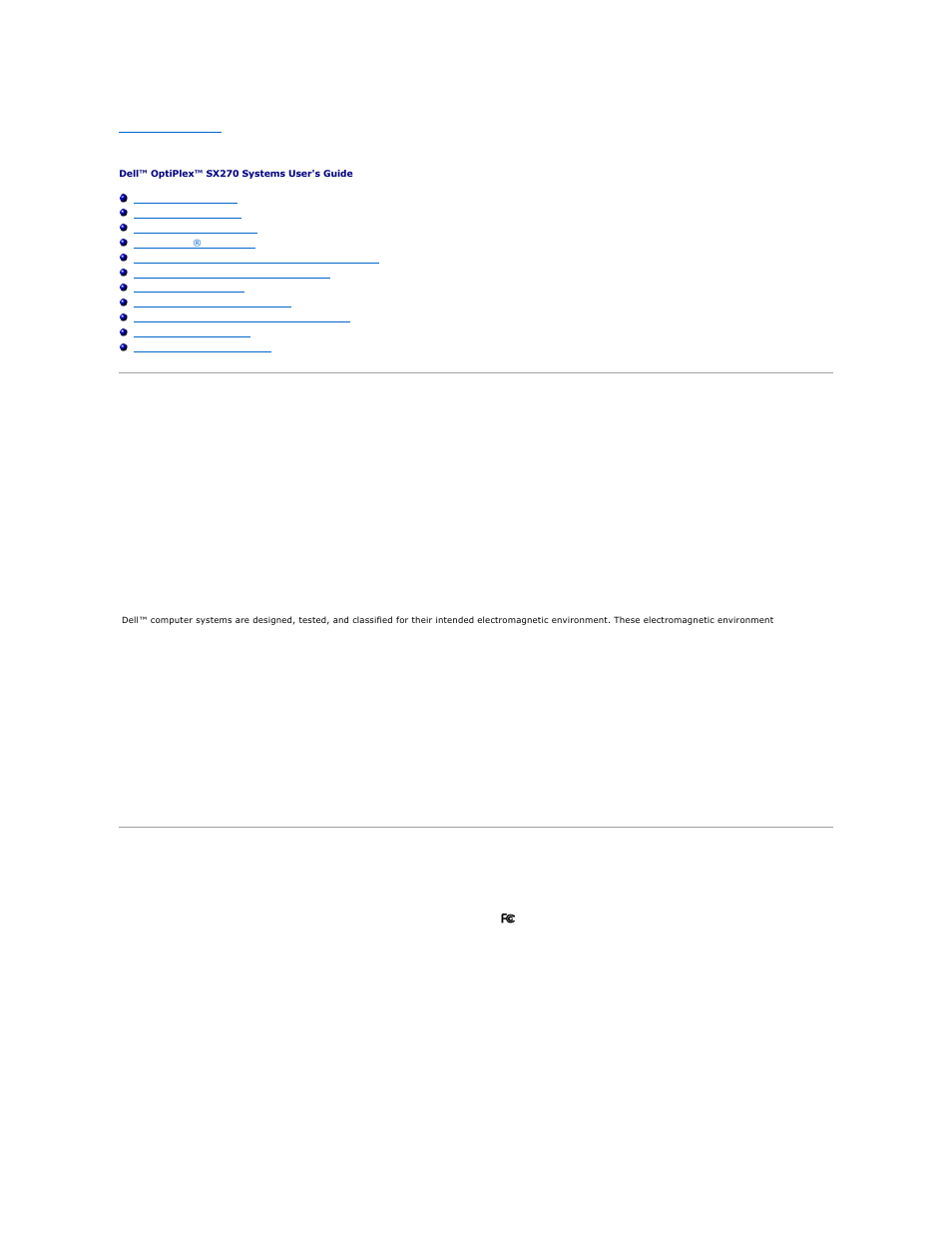 Regulatory notices, Fcc notices (u.s. only), Class a | Dell OptiPlex SX270 User Manual | Page 2 / 102