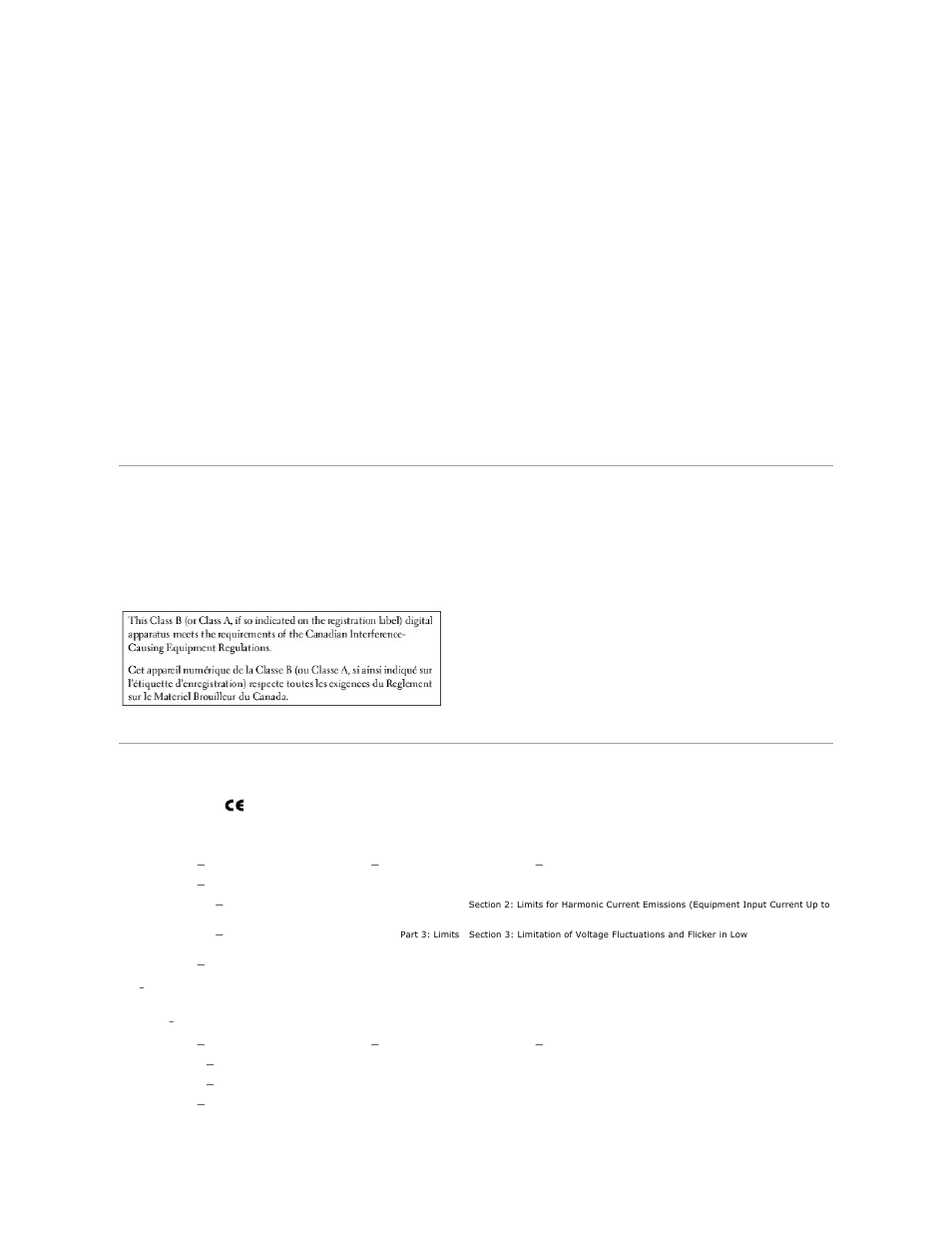 Ic notice (canada only), Ce notice (european union), Class b | Fcc identification information | Dell OptiPlex SX270 User Manual | Page 3 / 102