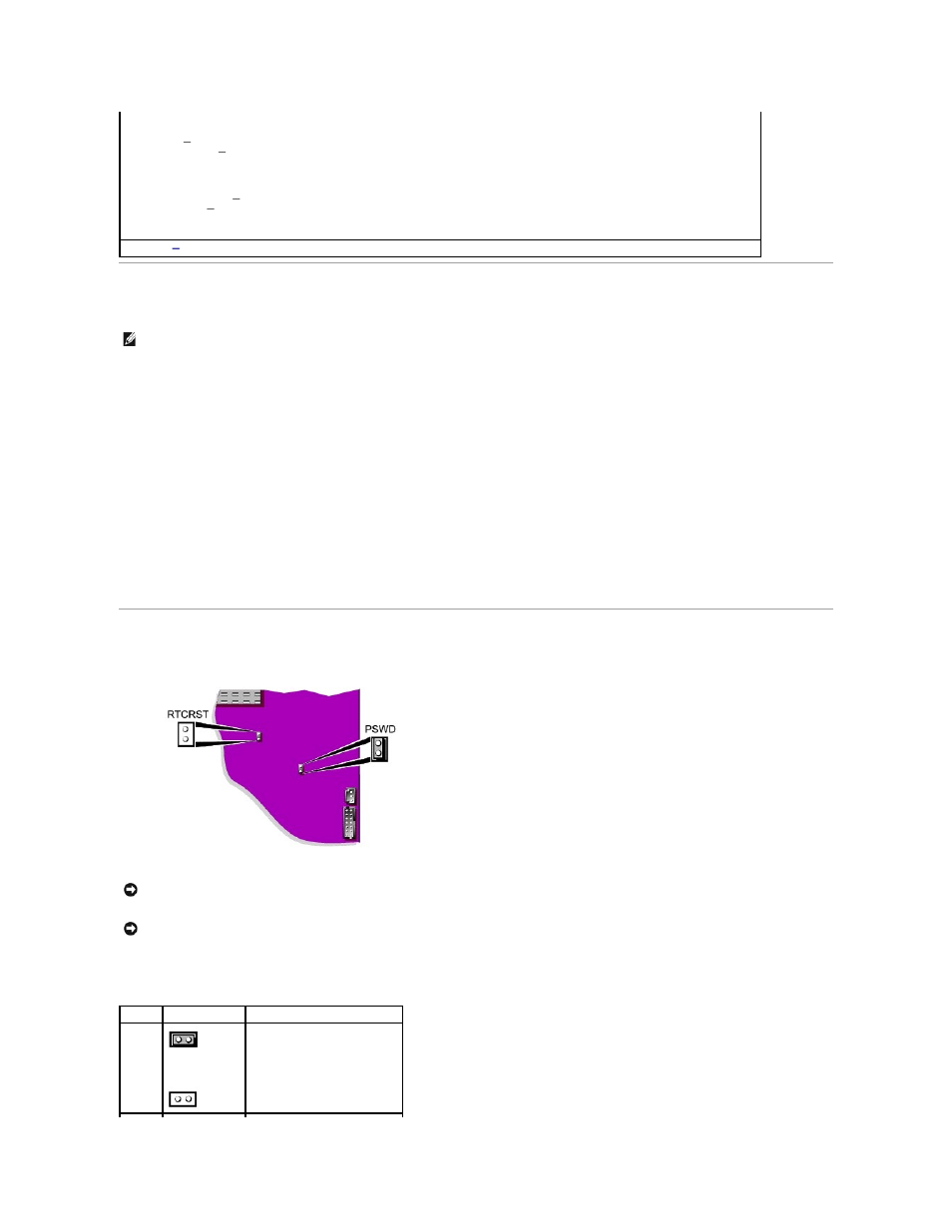 Booting to a usb device, Jumper settings, Floppy drive | Dell OptiPlex SX270 User Manual | Page 34 / 102