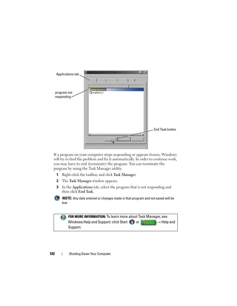 Dell Inspiron 14R (N4010, Early 2010) User Manual | Page 102 / 354