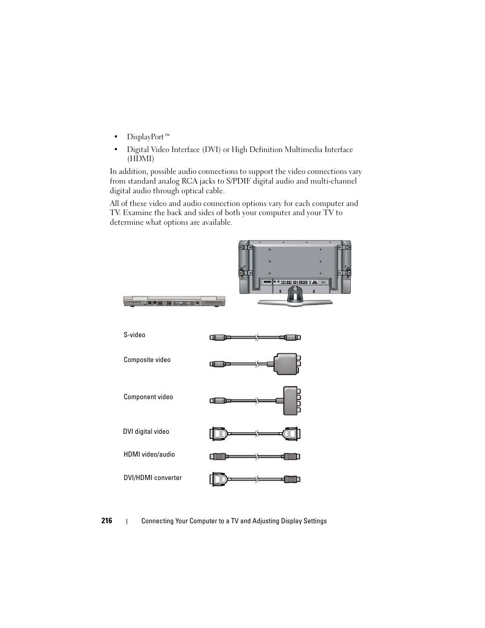 Dell Inspiron 14R (N4010, Early 2010) User Manual | Page 216 / 354