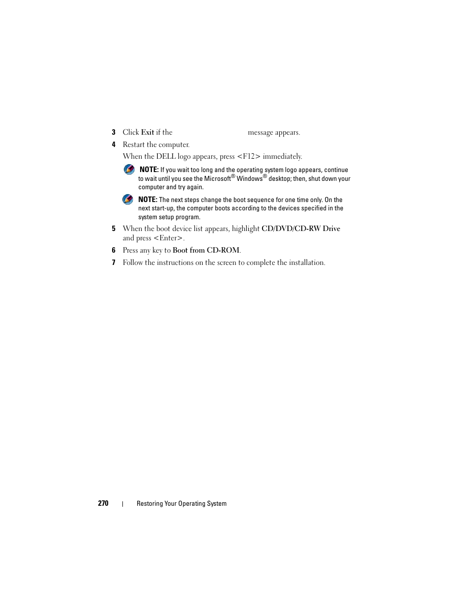 Dell Inspiron 14R (N4010, Early 2010) User Manual | Page 270 / 354