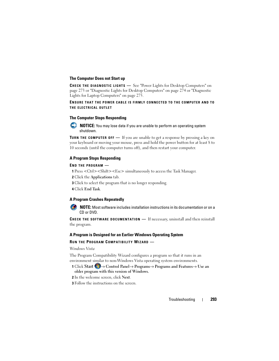 Dell Inspiron 14R (N4010, Early 2010) User Manual | Page 293 / 354