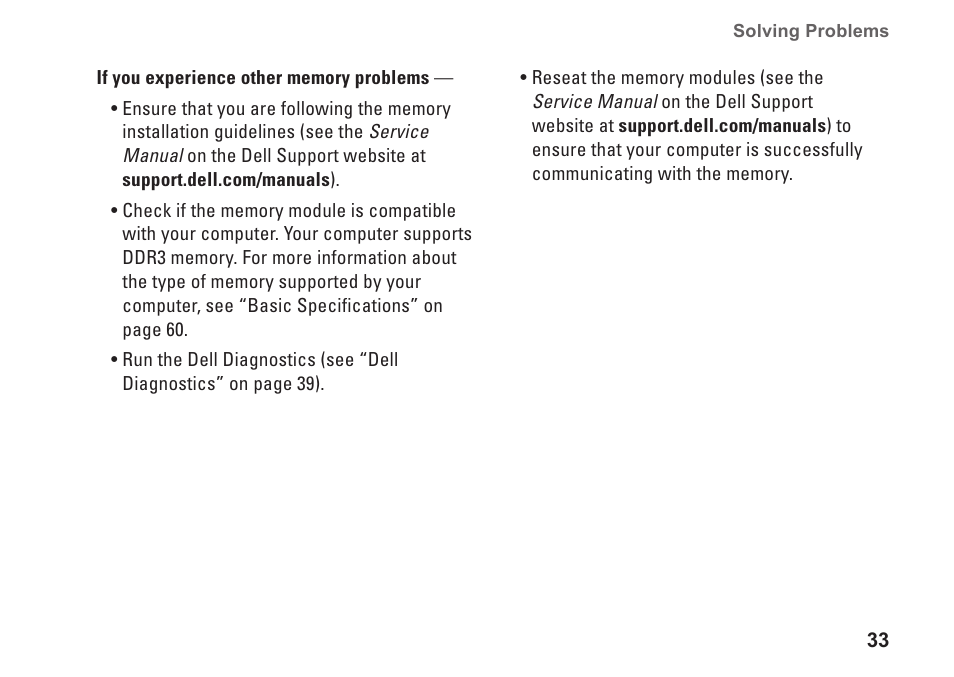 Dell Studio XPS 8000 (Late 2009) User Manual | Page 35 / 72