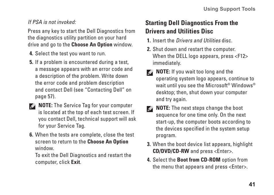 Dell Studio XPS 8000 (Late 2009) User Manual | Page 43 / 72