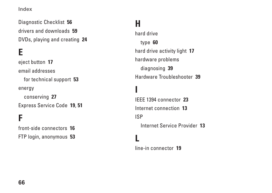 Dell Studio XPS 8000 (Late 2009) User Manual | Page 68 / 72