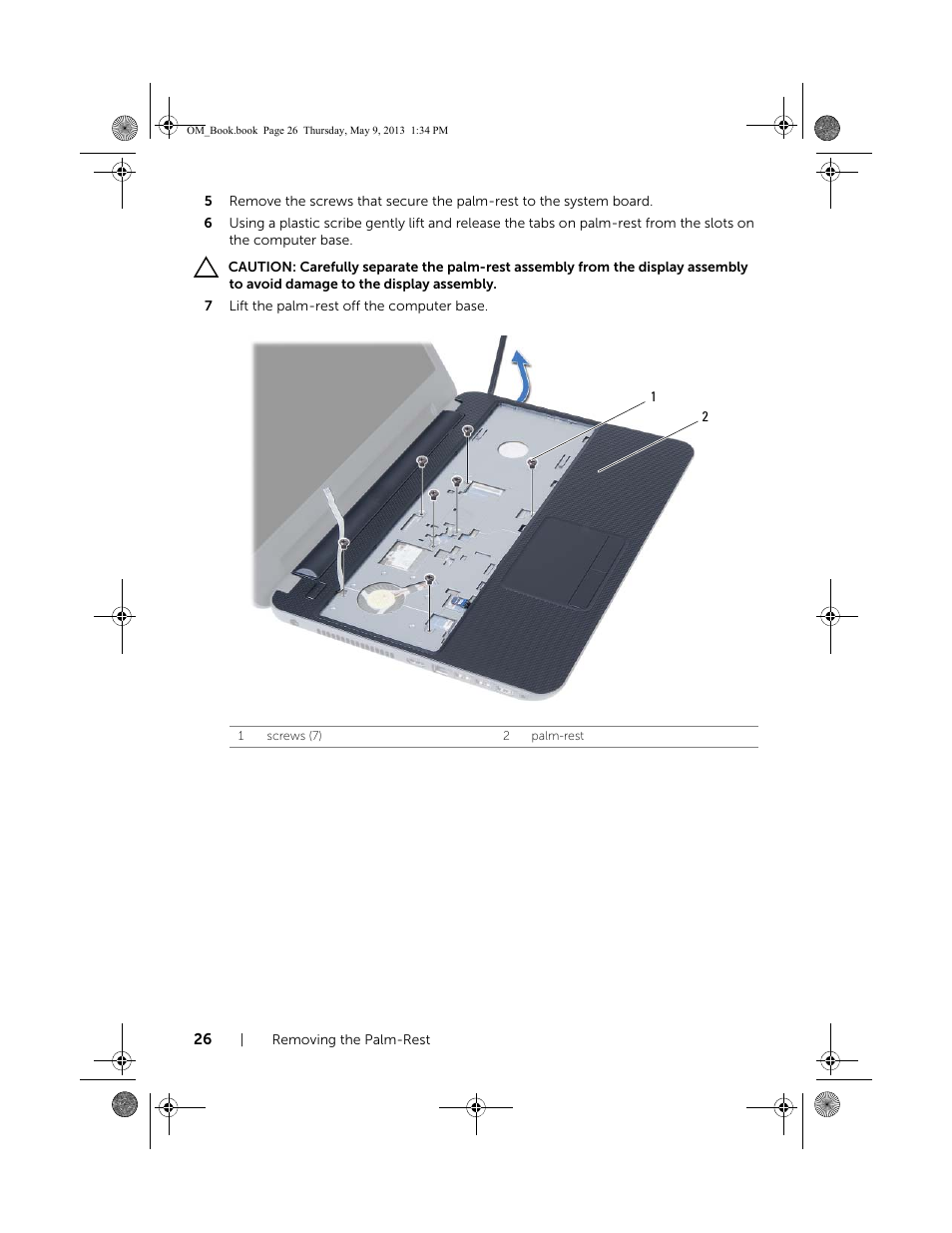Dell Inspiron 15R (5537, Mid 2013) User Manual | Page 26 / 68