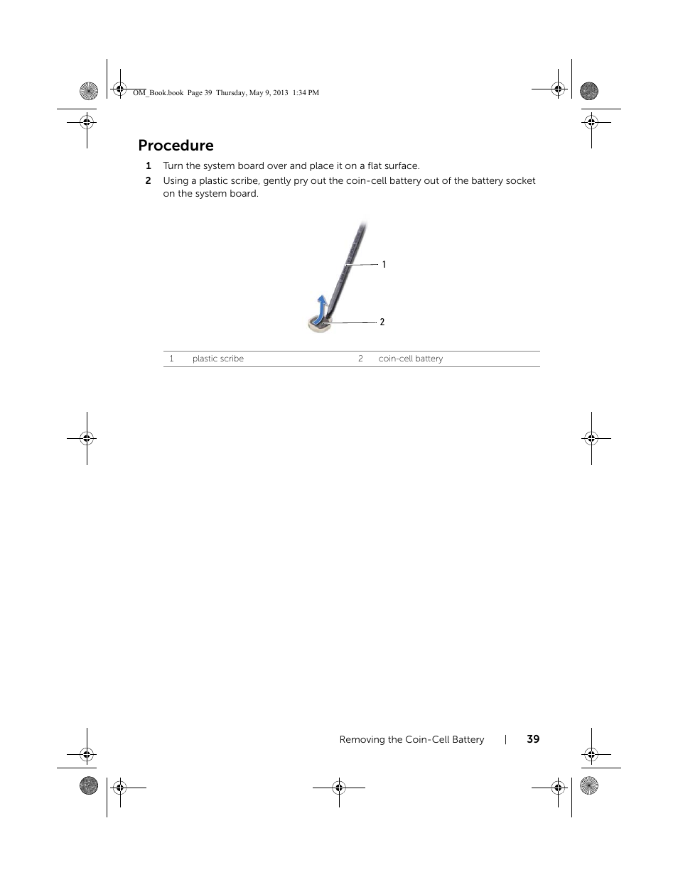 Procedure | Dell Inspiron 15R (5537, Mid 2013) User Manual | Page 39 / 68