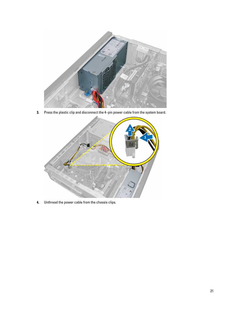 Dell OptiPlex 7010 (Mid 2012) User Manual | Page 21 / 65