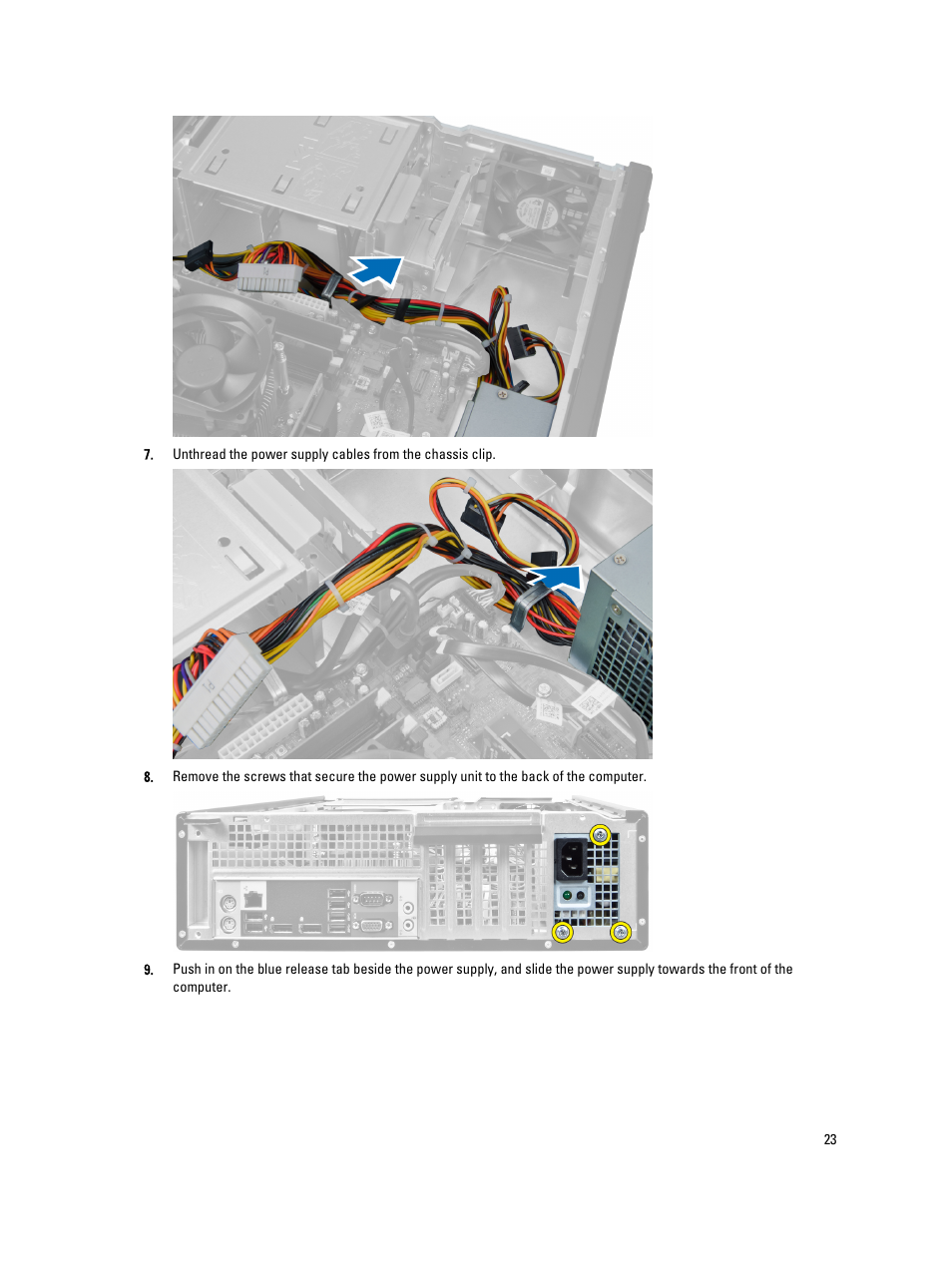 Dell OptiPlex 7010 (Mid 2012) User Manual | Page 23 / 65