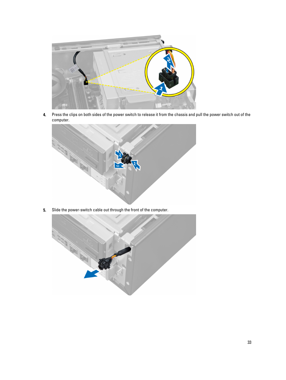 Dell OptiPlex 7010 (Mid 2012) User Manual | Page 33 / 65