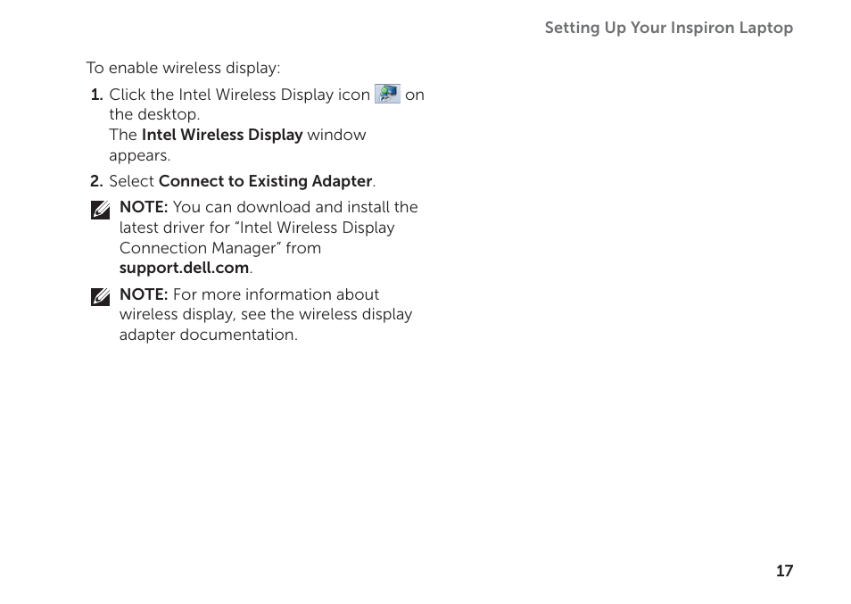 Dell Inspiron 14R (N4110, Early 2011) User Manual | Page 19 / 102