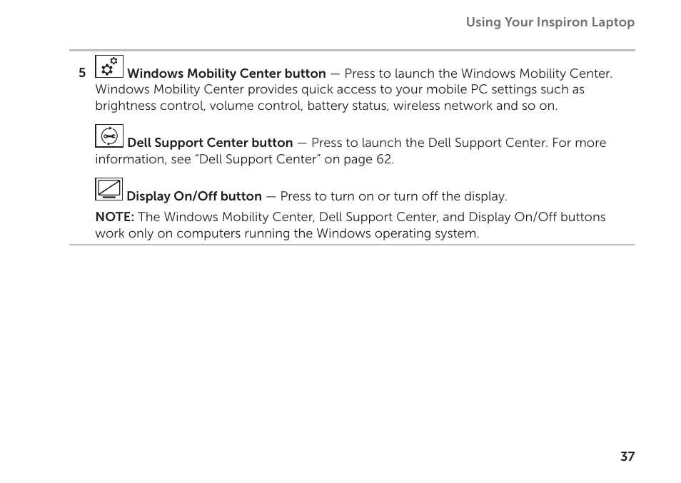 Dell Inspiron 14R (N4110, Early 2011) User Manual | Page 39 / 102