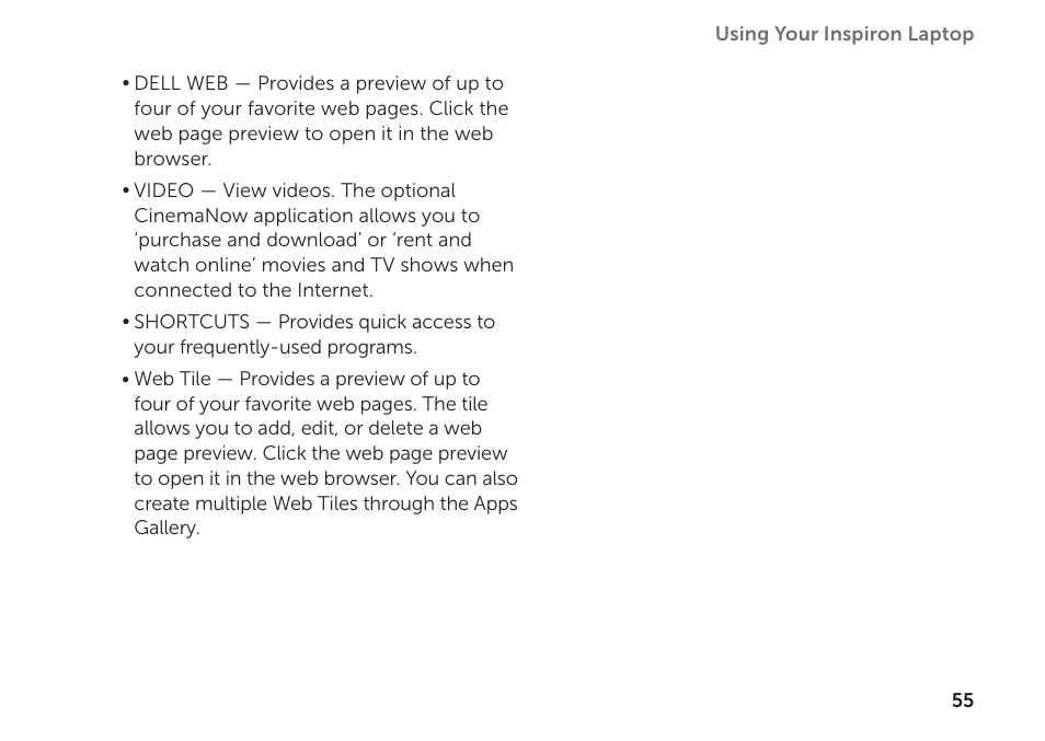 Dell Inspiron 14R (N4110, Early 2011) User Manual | Page 57 / 102