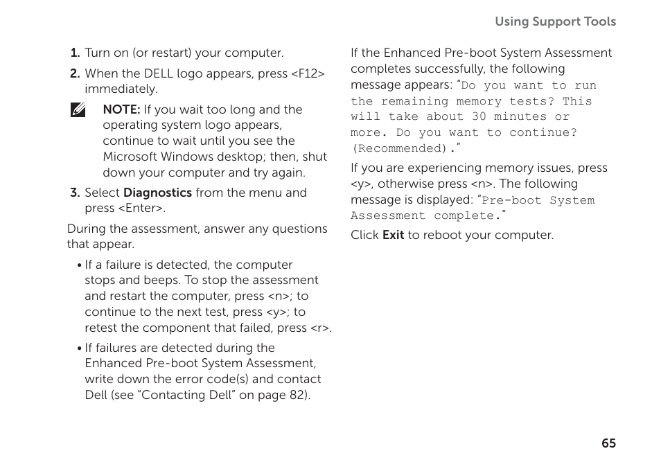 Dell Inspiron 14R (N4110, Early 2011) User Manual | Page 67 / 102