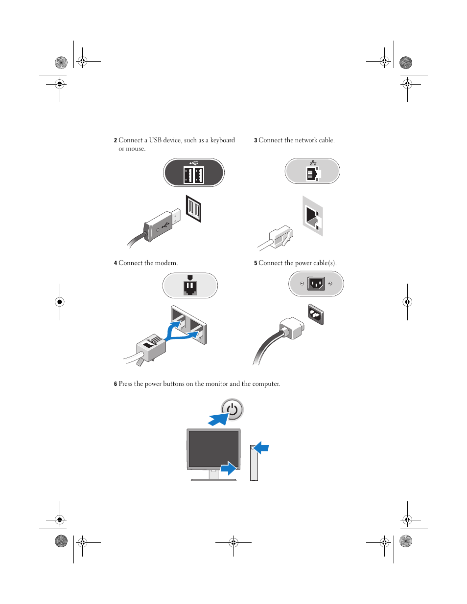 Dell Vostro 220 (Late 2008) User Manual | Page 6 / 10